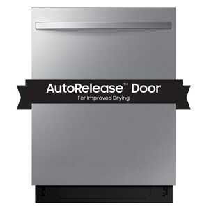 Samsung Fingerprint Resistant 51 dBA Dishwasher with 3rd Rack in Stainless Steel
