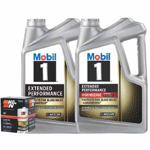 Mobil 1 Extended Performance or Extended Performance High Mileage Motor Oil