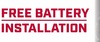 Free Battery Installation