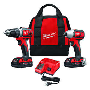 Save $50 off Milwaukee M18 Compact Drill/Driver & Impact Driver Combo Kit