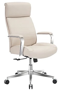 Realspace Modern Comfort Modee Vegan Leather High Back Executive Office Chair