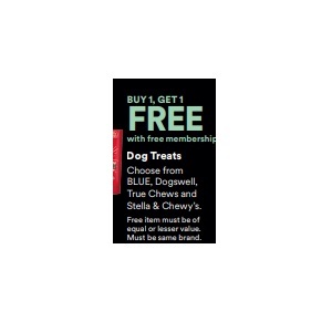 Buy 1 Get 1 Free Dog Treats