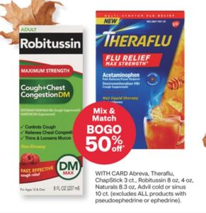 BOGO 50% Off mix & match