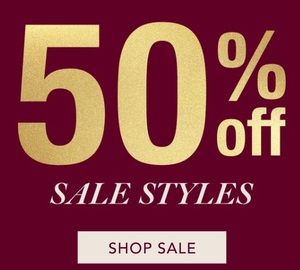 50% off Sales Styles