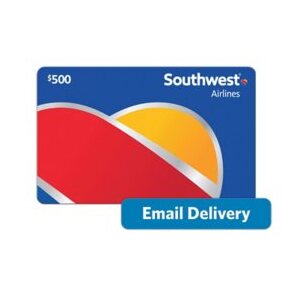Southwest Airlines $500 Value eGift Card (Email Delivery)