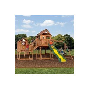 $500 Off Backyard Discovery Malibu Cedar Swing Set