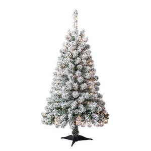 4ft. Pre-Lit Cypress Artificial Christmas Tree, Clear Lights by Ashland