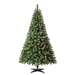 6ft. Pre-Lit Windham Spruce Artificial Christmas Tree, Clear Lights by Ashland