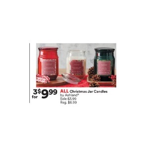 Christmas Jar Candles 3 for $9.99