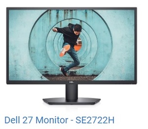 Dell 27 FHD Computer Monitor