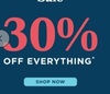 30% off Everything