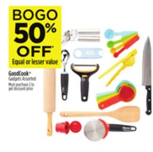 BOGO 50% Off GoodCook Gadgets