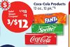 Coca-Cola Products 3 for $12