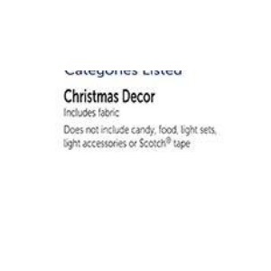 50% Off Christmas Decor