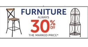 30% Off Furniture