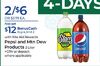 Pepsi and Mtn Dew Products 2/$6