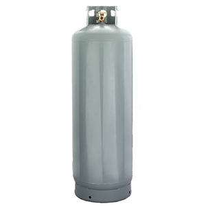 Steel DOT Vertical LP Cylinder Propane Tank Equipped with POL Valve, 100 lb.