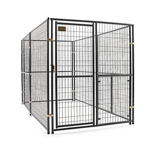 Retriever 6 ft. x 5 ft. x 10 ft. Welded Wire Lodge Expandable Dog Kennel