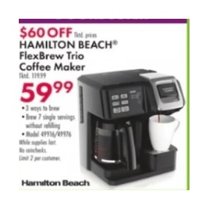 Hamilton Beach Flexbrew Trio Coffee Maker