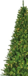 7-ft Pre-Lit Artificial Christmas Tree