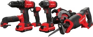 CRAFTSMAN  6-Tool 20-Volt Max F Combo Kit