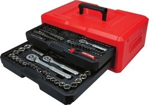 CRAFTSMAN  256-Piece Standard/Metric Mechanic's Tool Set with 2-Drawer Case