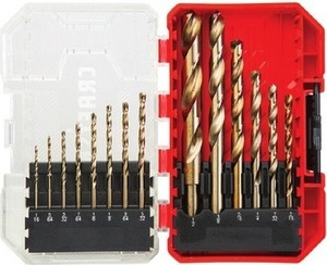 CRAFTSMAN 14-Piece Gold Oxide Twist Drill Bit Set