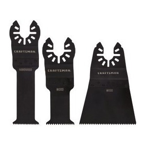 CRAFTSMAN 3-Pack High Carbon Steel Oscillating Tool Blade