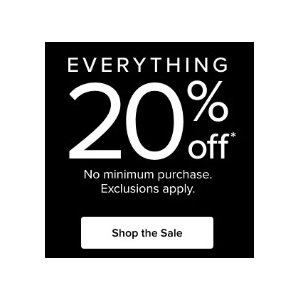 20% off Everything