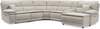 Brookdale 6-Piece Dual-Power Reclining Sectional with Chaise