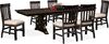 Charthouse Rectangular Dining Table and 6 Dining Chairs
