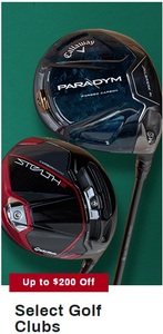 Up to $200 Select Golf Clubs