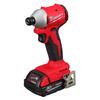 Milwaukee M18 Compact Brushless 1/4" Hex Impact Driver Kit