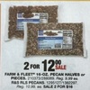 Farm & Fleet 16-0z. Pecan Halves Or Pieces 2 for $12.00
