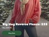 Big Hug Reverse Fleece Sweatshirt