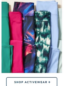 50% off Women's Activewear