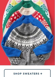 50% Off Sweaters & Cardigans