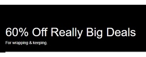 60% Off Really Big Deals
