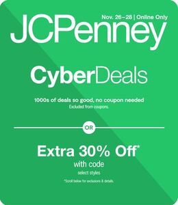 30% Off Select Styles