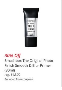 30% Smashbox The Original Photo Finish Smooth & Blur Primer (30ml)
