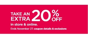 Take an Extra 20% Off w/Coupon GET20