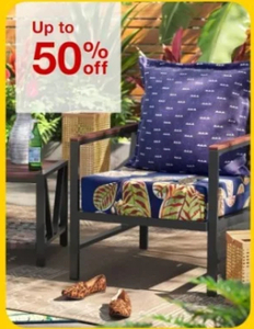 Up to 50% Off Patio Accessories & Garden