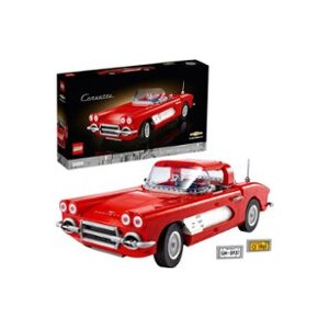 LEGO Icons Corvette Classic Car Model Building Kit 10321