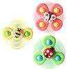 ALASOU 3PCS Suction Cup Spinner Toys