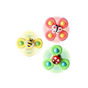 ALASOU 3PCS Suction Cup Spinner Toys
