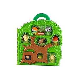 Fisher-Price Little People Toddler Toy Forest Friends Carry Case Playset