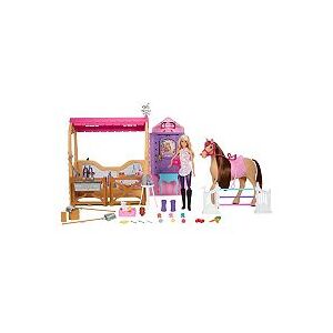 Barbie Mysteries: The Great Horse Chase Stable Playset 25-piece Set