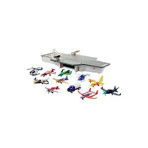 Mattel Matchbox Aircraft Carrier Model & Play Set