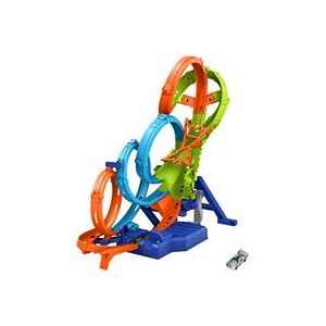 Hot Wheels Action 4-Loop Crash Out Track Toy Car