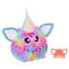 Furby Tie-Dye Interactive Animal Figure, 9-inch Requires 4 AA Batteries